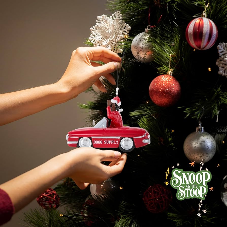 スヌープドッグ　オーナメント Amazon.com: Snoop Dogg Funny Christmas Ornaments for Adults